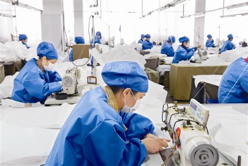 明豐公司火線轉產，打造鎧甲級防護用品生產線